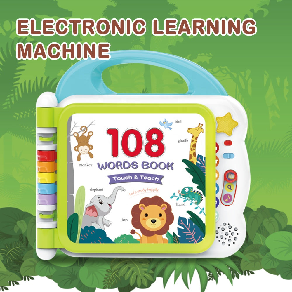 Educational English Kids Intelligent Book Learning Machine