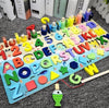 Children 3D Alphabet Number Letter Puzzle Educational Toy