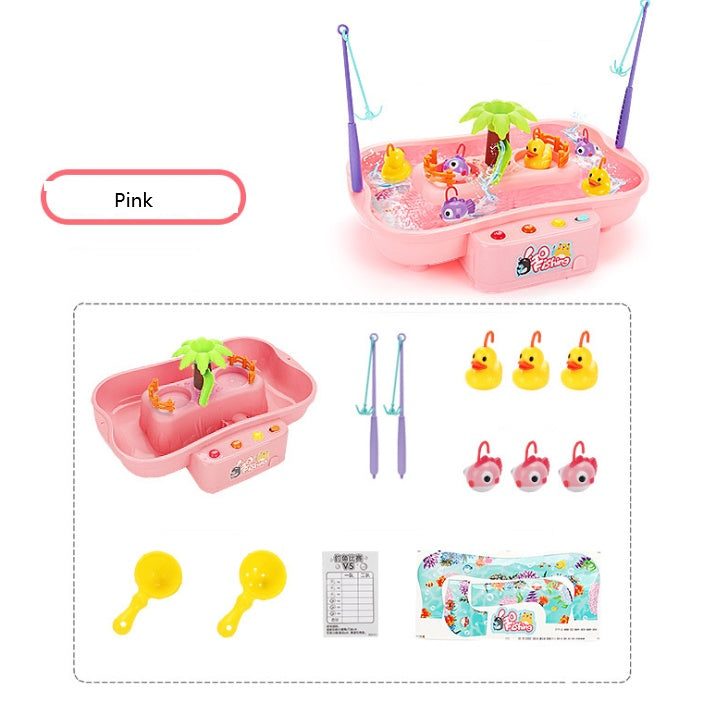 Rotating Fish Fishing Toy Kids