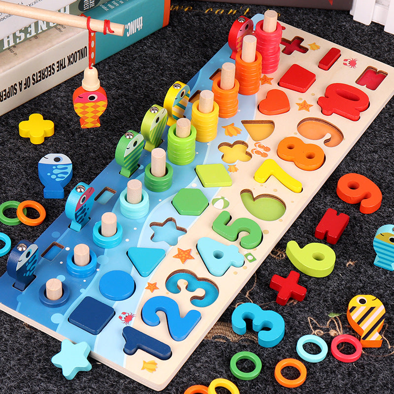 Children 3D Alphabet Number Letter Puzzle Educational Toy