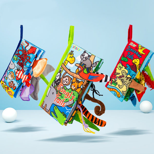 Animal Print Soft Books Baby Educational Toys