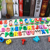 Children 3D Alphabet Number Letter Puzzle Educational Toy