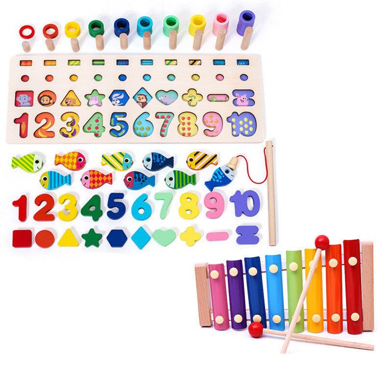 Children 3D Alphabet Number Letter Puzzle Educational Toy