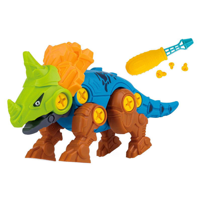 DIY Disassembly Assembly Dinosaur Toy Set Screw Nut Combination