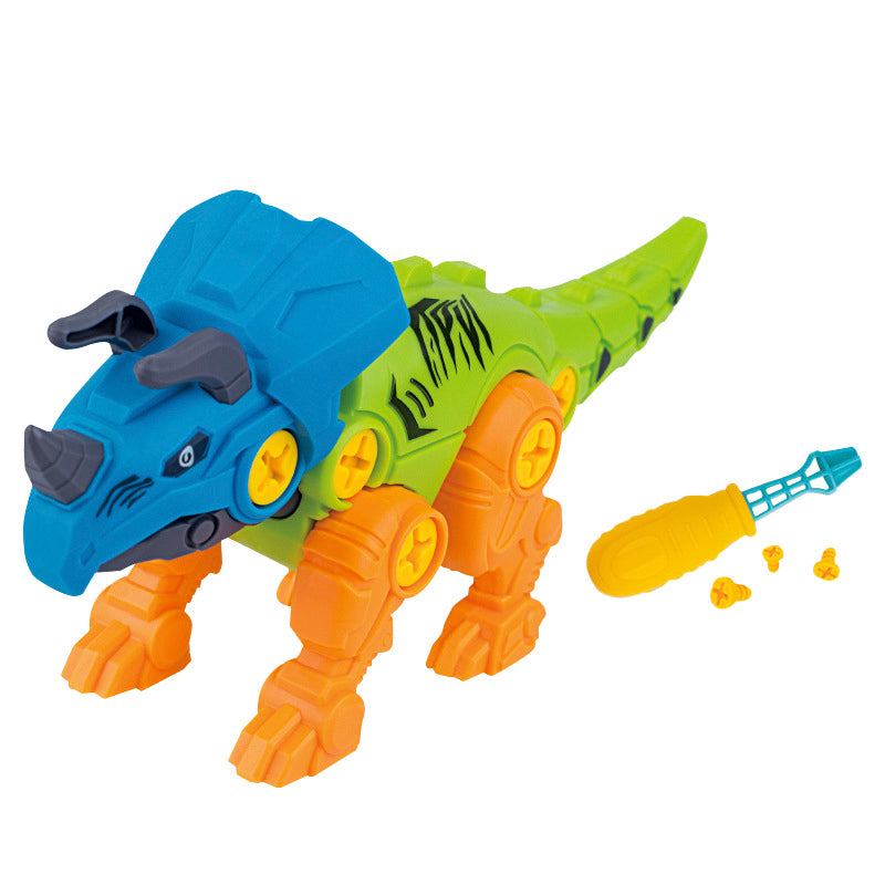 DIY Disassembly Assembly Dinosaur Toy Set Screw Nut Combination