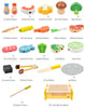 Magnetic Wooden Cooking Play House Kitchen Bbq Set Toy