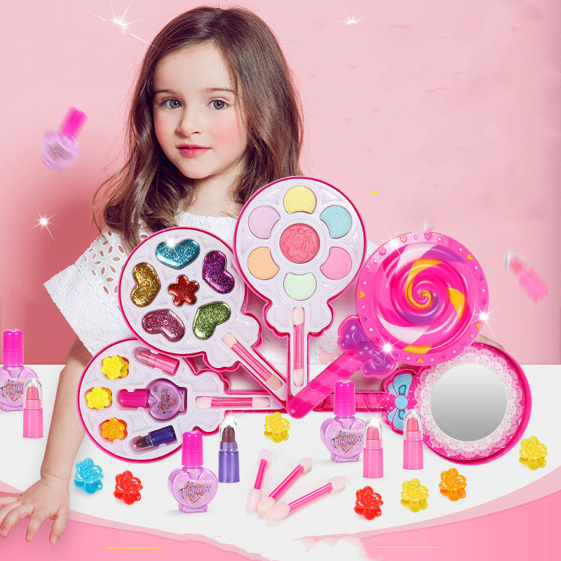 Washable Kids Cosmetics Make Up Set