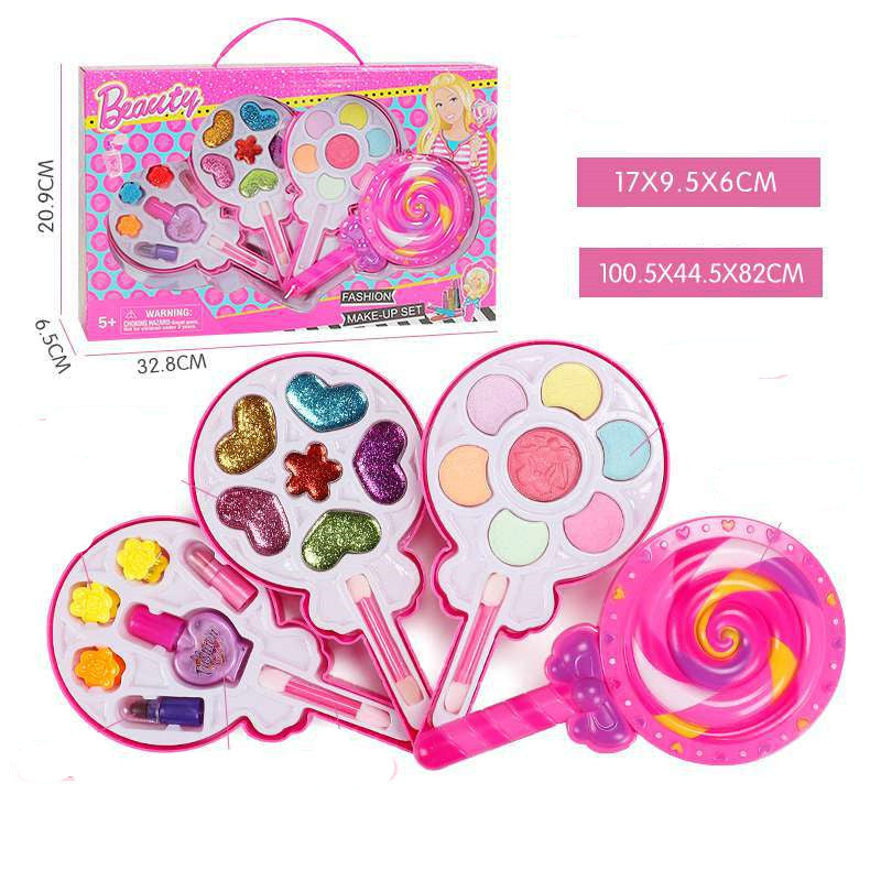 Washable Kids Cosmetics Make Up Set