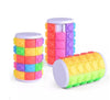 Color Three-dimensional Puzzle Cube Slider