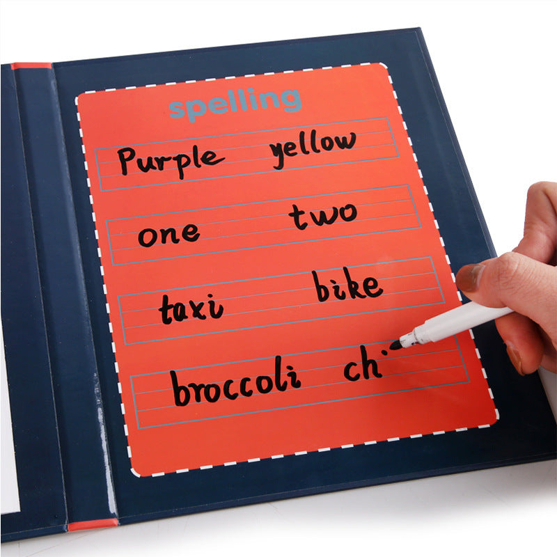 Magnetic Spelling Words And English Letters Teaching Exercise Book