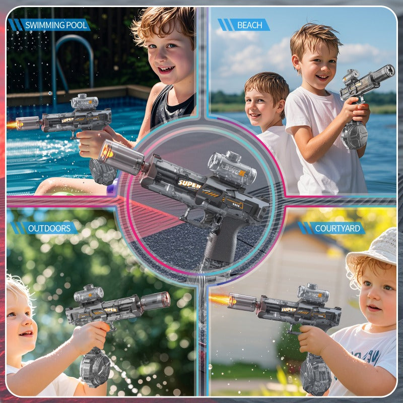 LED Lights Electric Water Gun