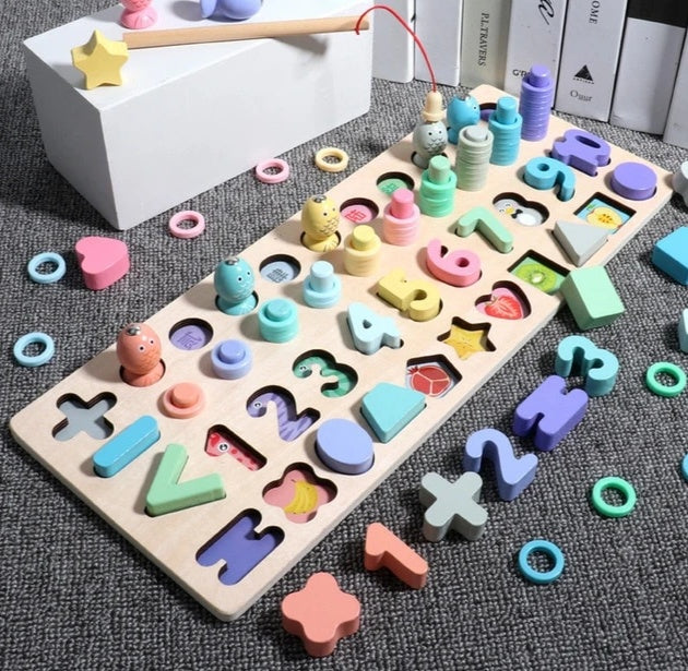 Children 3D Alphabet Number Letter Puzzle Educational Toy