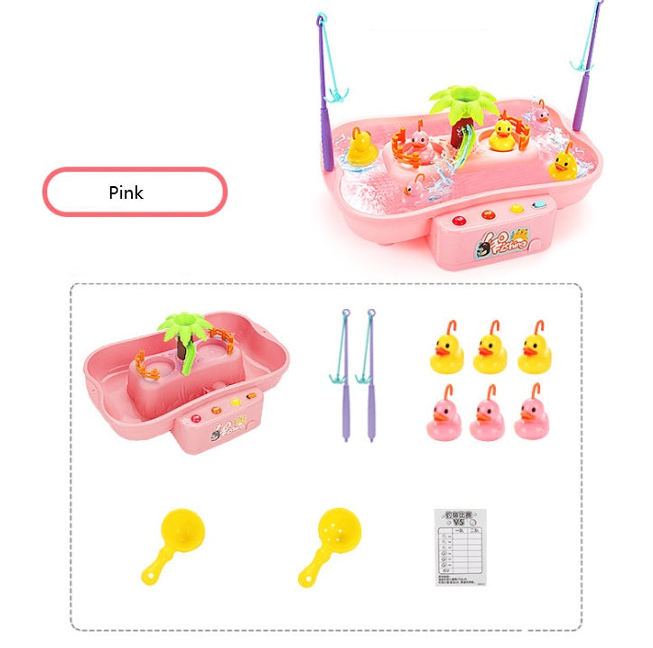 Rotating Fish Fishing Toy Kids