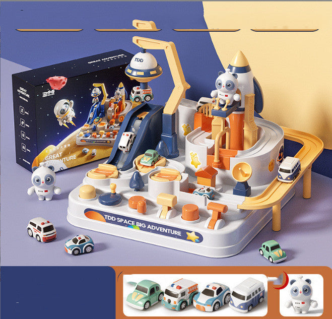 Puzzle Car Track Train Boys And Girls Toys Car