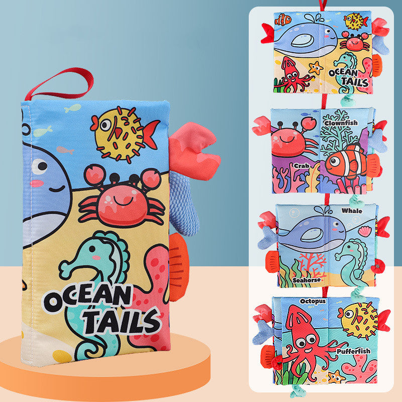 Animal Print Soft Books Baby Educational Toys