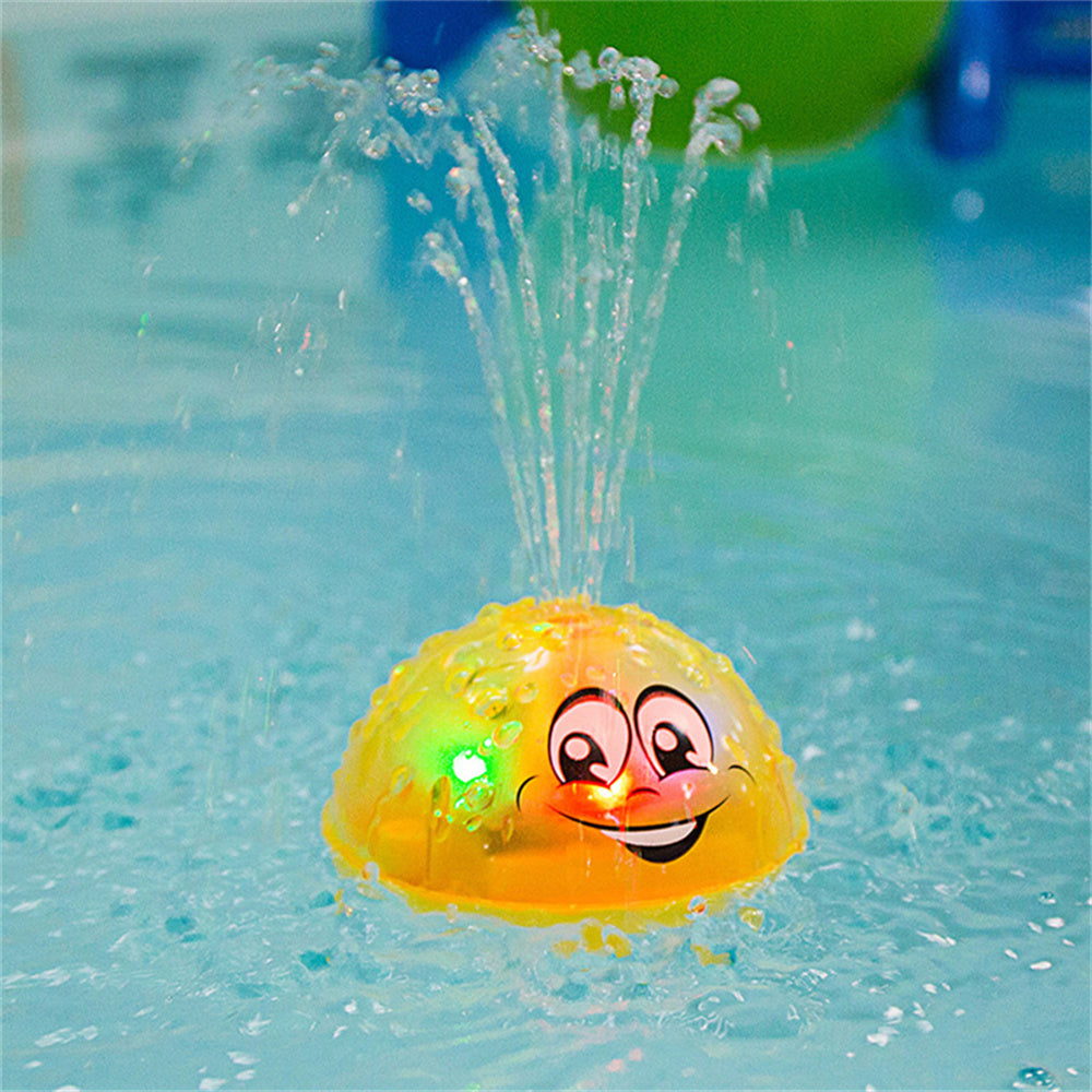 Spray Water Light Rotate With Shower Bath Toys