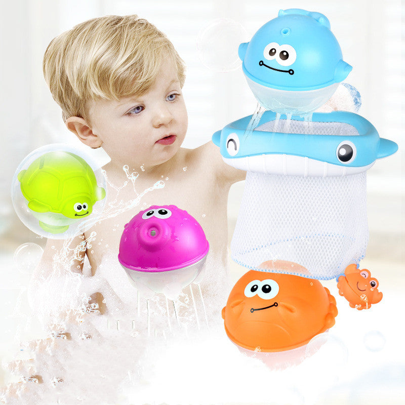 Kids Bath Toys Wall Suction Cup Marble Race