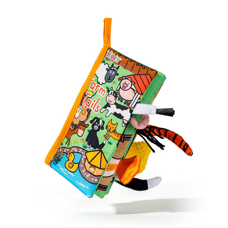 Animal Print Soft Books Baby Educational Toys