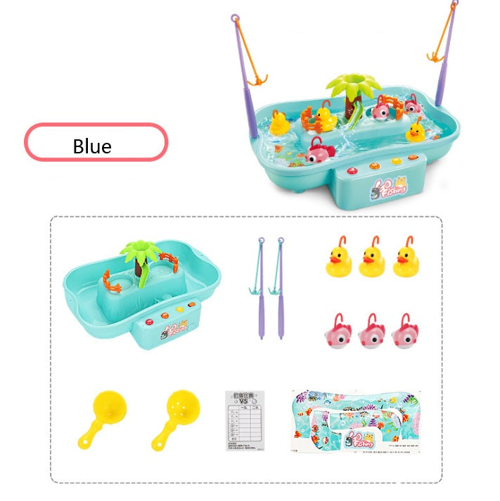 Rotating Fish Fishing Toy Kids