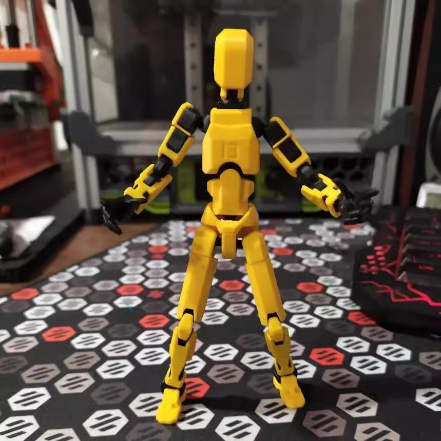 3D Printed Shapeshift Robot Action Figure Toy