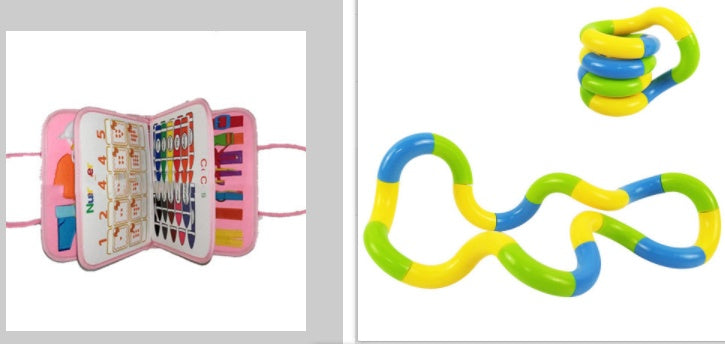 Children's Busy Book Board Dressing And Buttoning Learning