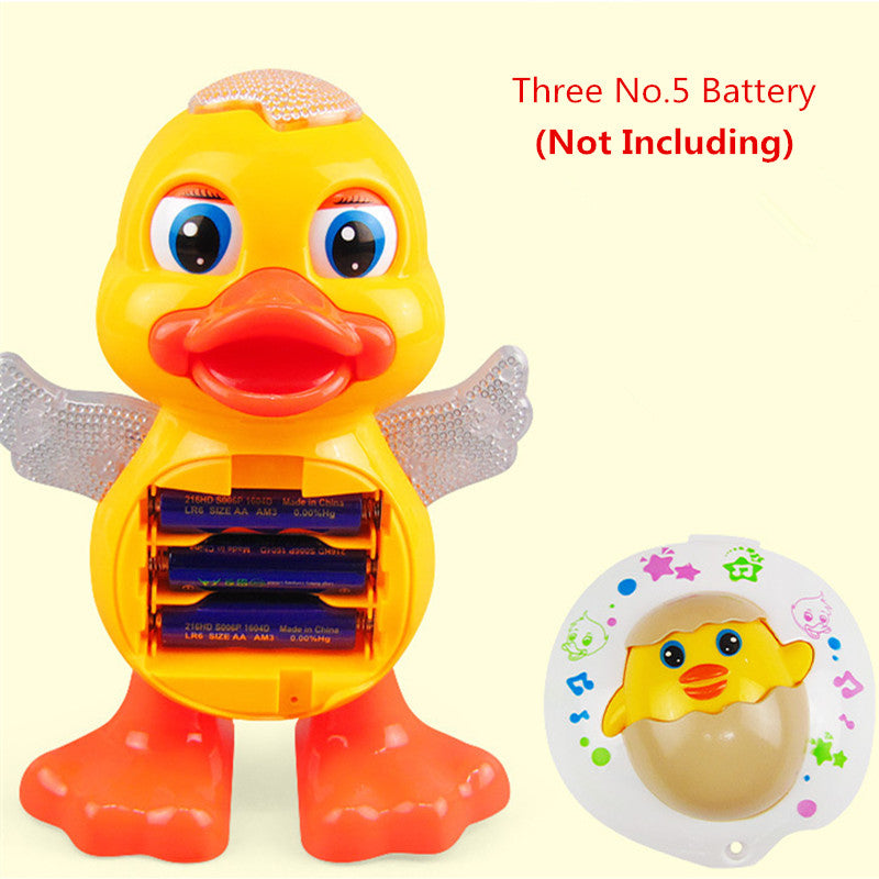 Cute Dancing Duck Educational Musical Toy