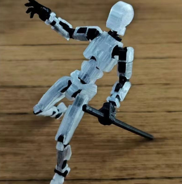 3D Printed Shapeshift Robot Action Figure Toy