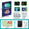 3D Magic 8 Light Effects Puzzle Board Sketchpad Educational Toy