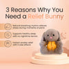 Breathing Rabbit Soothing Sensory Plush Toy