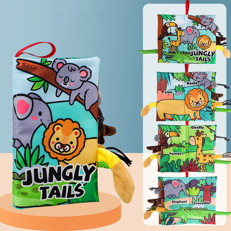 Animal Print Soft Books Baby Educational Toys