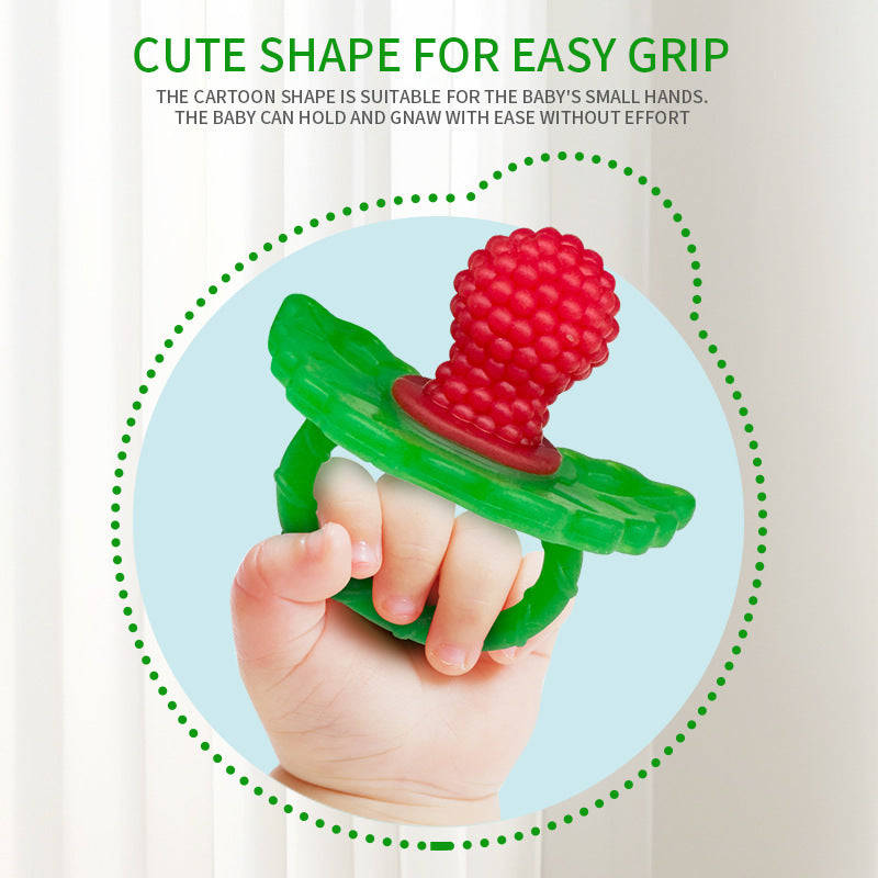 Silicone Baby Raspberry Pacifier Teether