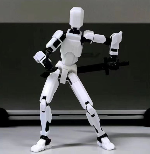 3D Printed Shapeshift Robot Action Figure Toy