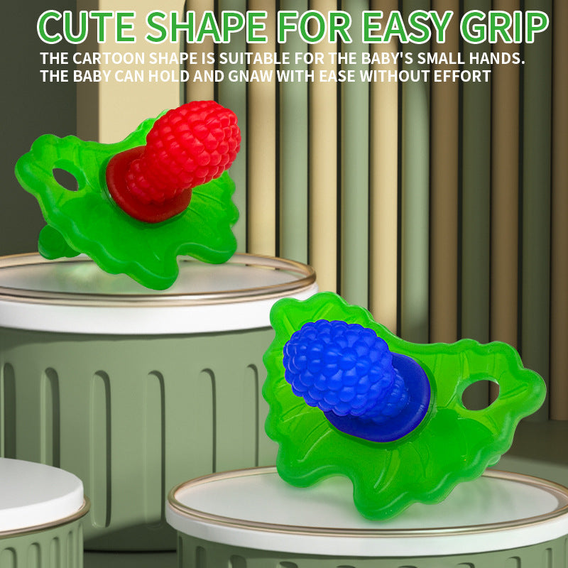 Silicone Baby Raspberry Pacifier Teether