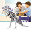 Dinosaur Wooden 3D Puzzle Model Laser Simulation Toys