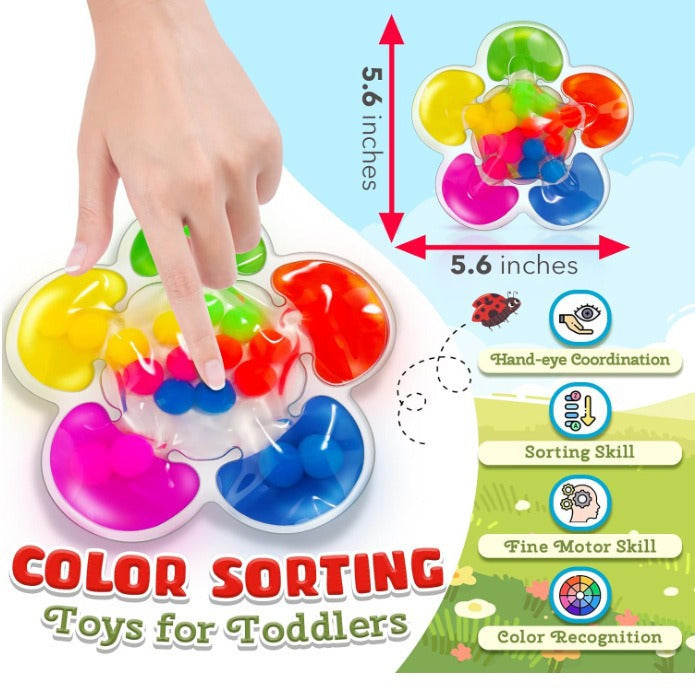 Educational Toy Five Color Flower