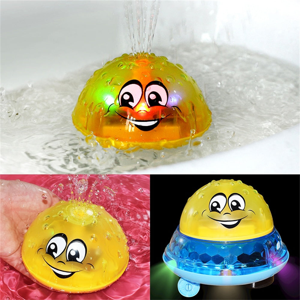 Spray Water Light Rotate With Shower Bath Toys