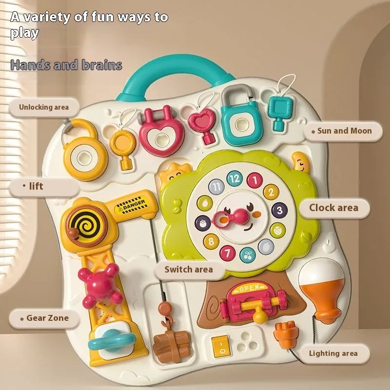 Montessori Infant Busy Board Toy