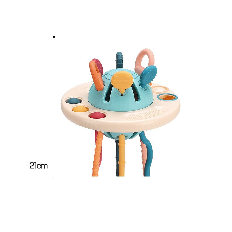 Silicone Sensory Pull String Toy