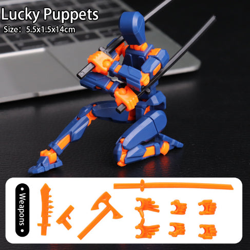 3D Printed Shapeshift Robot Action Figure Toy