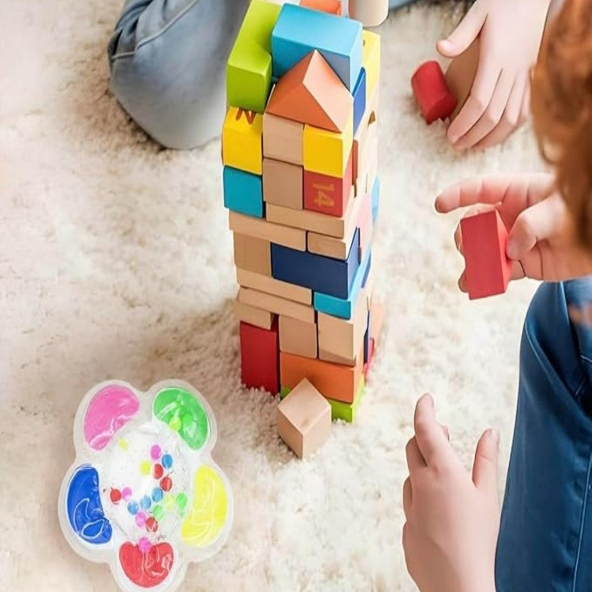Educational Toy Five Color Flower